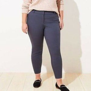 LOFT Plus Marisa Slate Gray Work Pant Size 20 NWOT